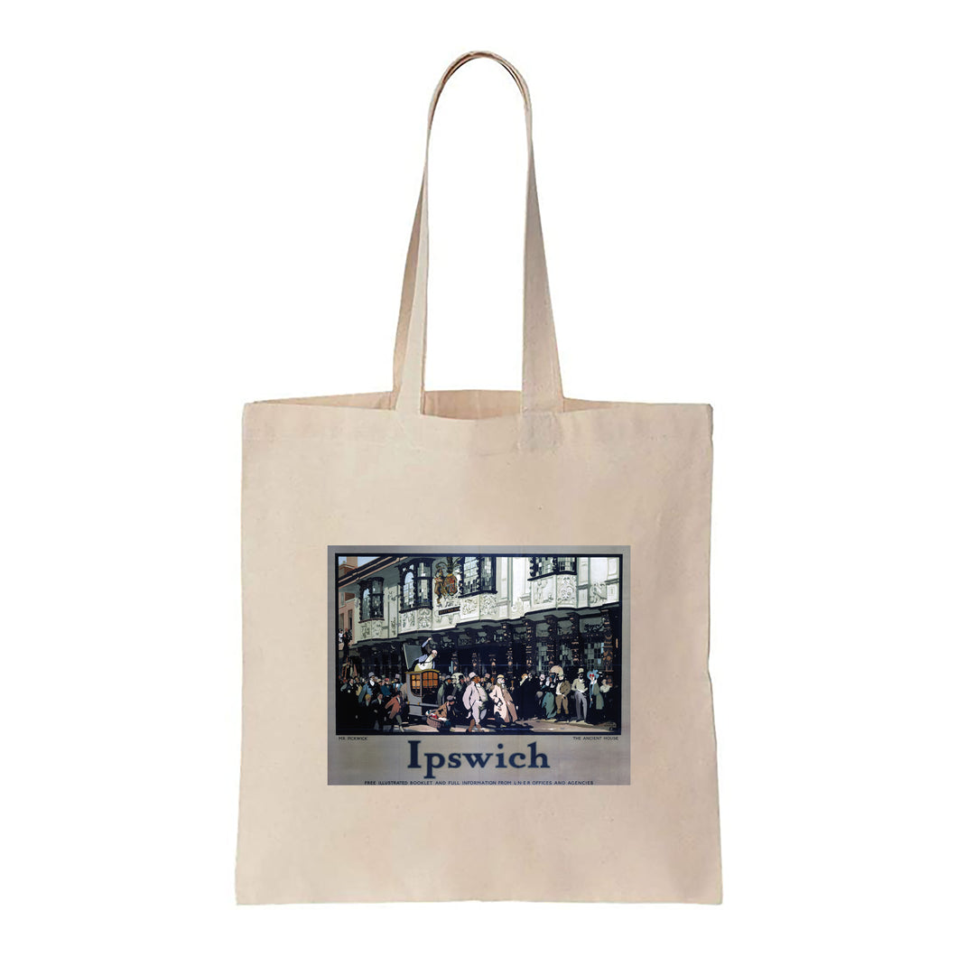 Mr. Pickwick - Ancient House Ipswich - Canvas Tote Bag