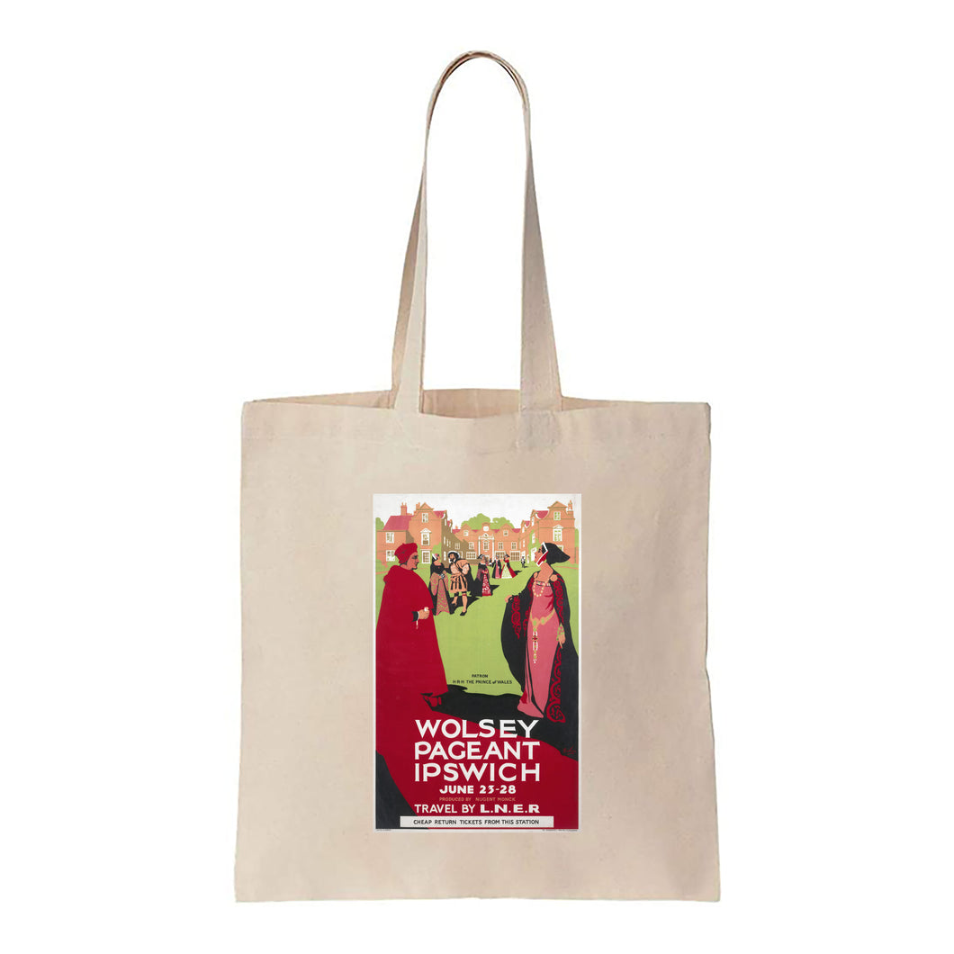 Wolsey Pageant Ipswich - Travel by LNER - Canvas Tote Bag