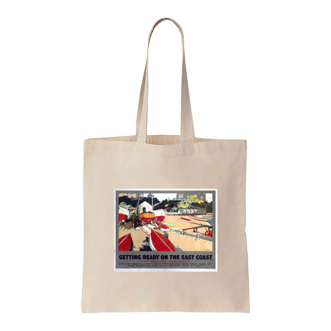 Getting Ready on the East Coast - Canvas Tote Bag