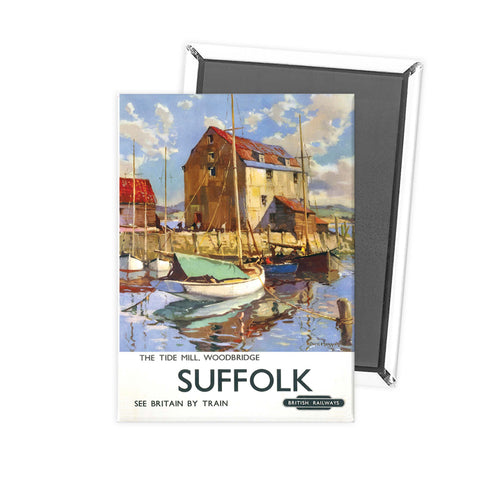 The Tide Mill, Woodbridge - Suffolk See Britain By Train Fridge Magnet