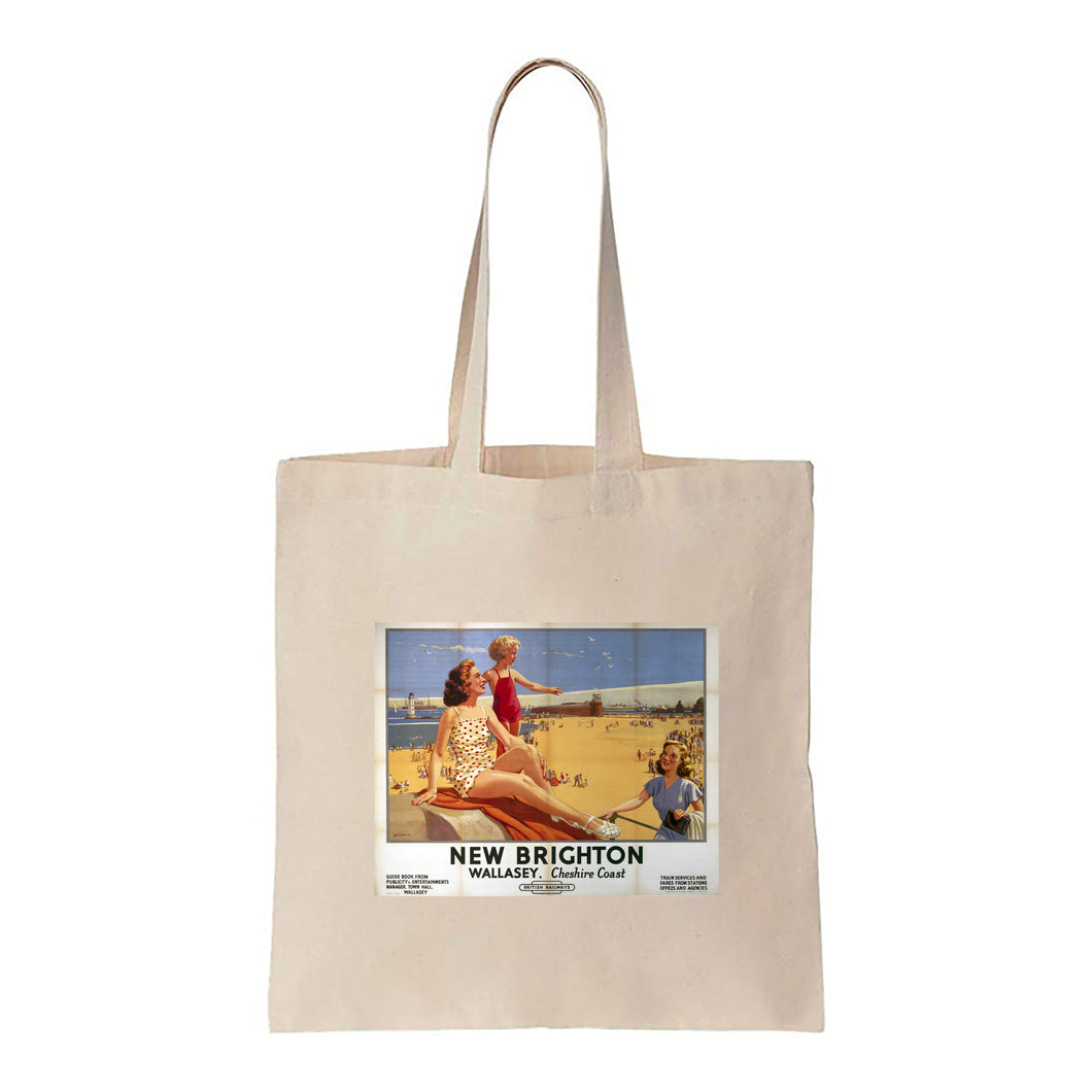 New Brighton Wallasey - on the Cheshire Coast - Canvas Tote Bag