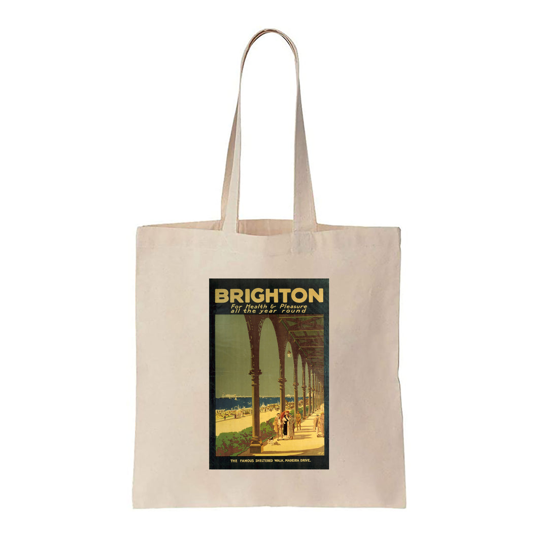 Brighton for Health and Pleasure - Canvas Tote Bag